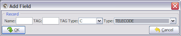 Format Editor Add Dialog