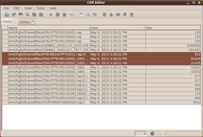 Linux start CDR Editor